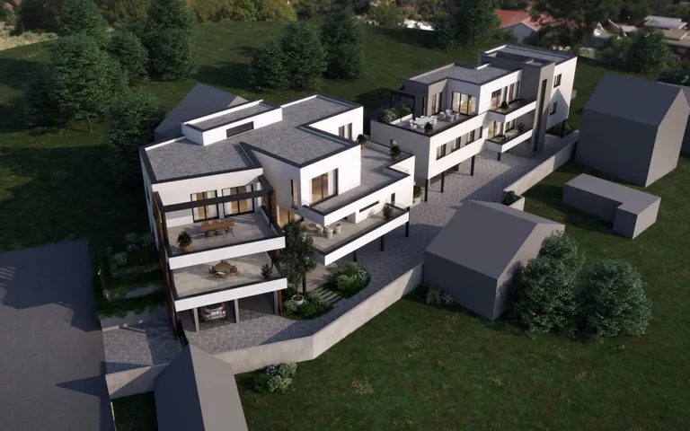 Zagreb, Šestine – Luksuzan dvosoban stan u urbanoj vili 88 m2