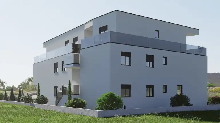 Kaštela, Kaštel Novi - Zwei-Zimmer-Wohnung in modernem Neubau