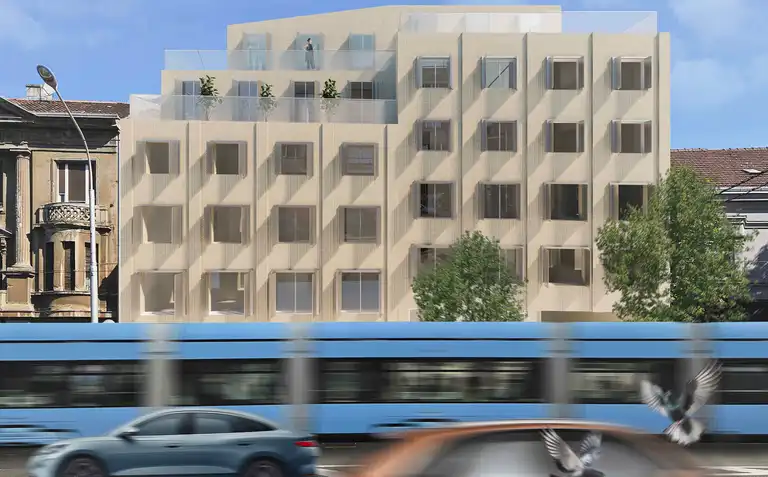 Zagabria, Maksimir - Moderno dvosoban stan con loggia