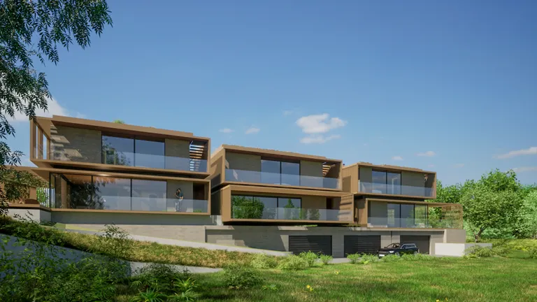 Opatija, Kastav – Dvoupodlažní penthouse v luxusním komplexu 227 m2