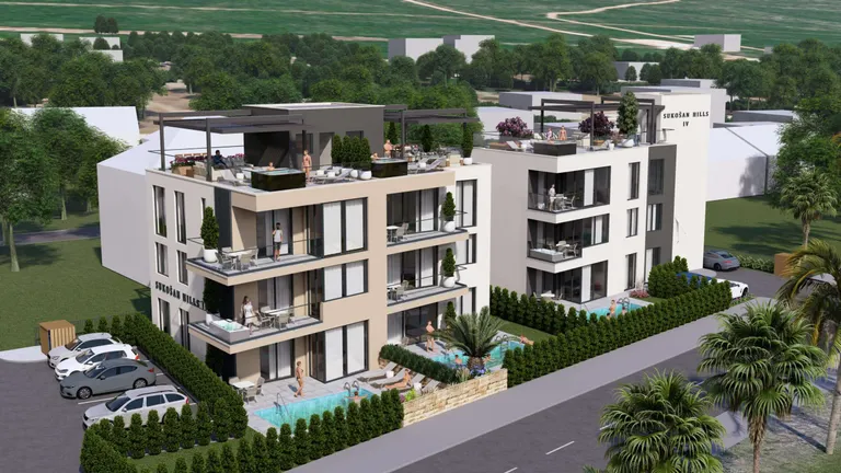 Zadar, Sukošan - Penthouse v novostavbě, 123 m2