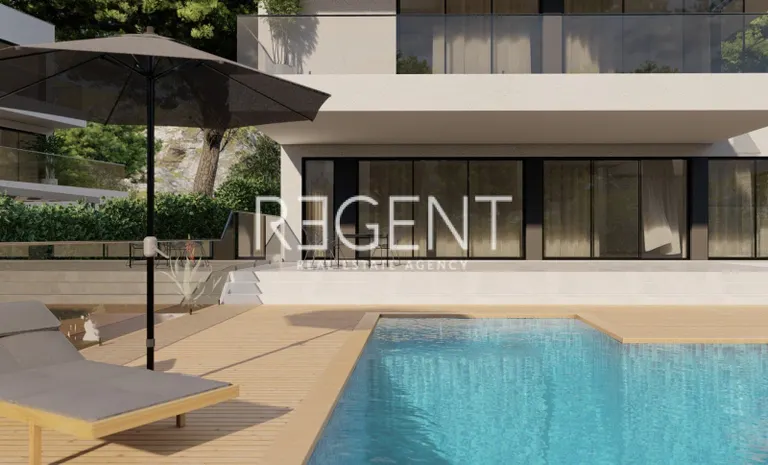Šibenik, Rogoznica - Pozemok s projektom luxusnej vily 819m2