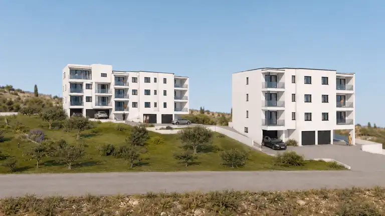 Stan 53 m², Makarska, širi centar - 1 SS, pogled na more