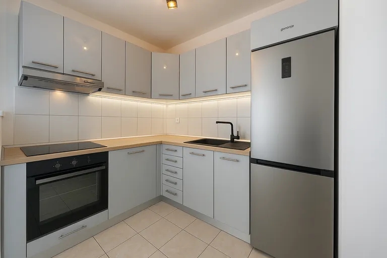 Zagrzeb, Trešnjevka - Umeblowane mieszkanie dwupokojowe 44 m² do wynajęcia