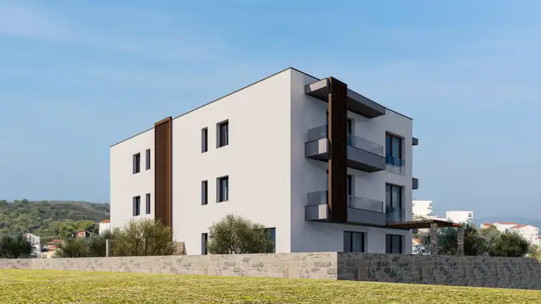 Bezirk, Okrug Novi - Dreizimmerwohnung in einem modernen Neubau