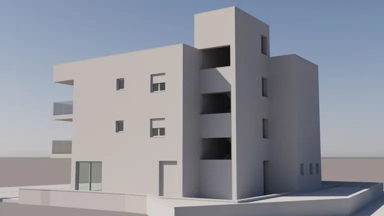 Trogir, Čiovo - Dvoupokojový byt 83 m2 NOVÁ VÝSTAVBA