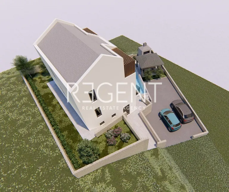 Trogir, Sevid - Luksuzna vila s otvorenim pogledom na more 165 m2