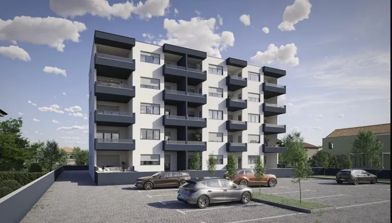 Trogir, Seget Donji – Dwupokojowe mieszkanie z loggią 75 m2, nowy budynek