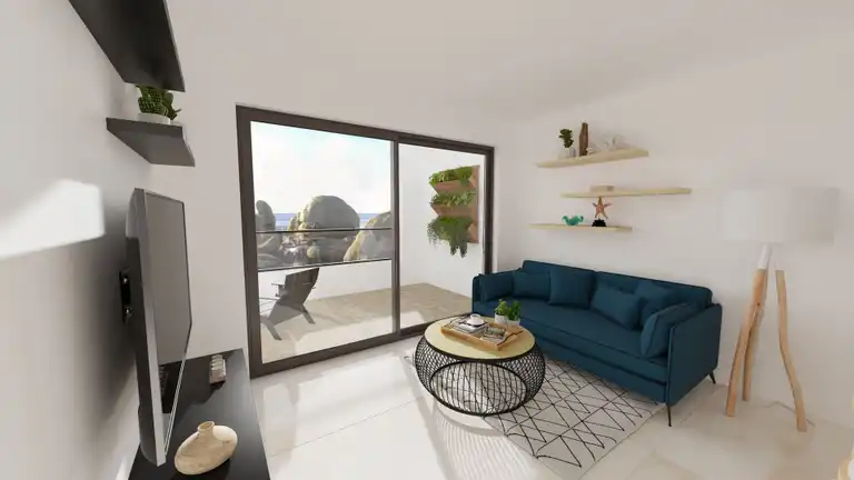 Makarska, Blato - dvosoban stan u novogradnji blizu mora