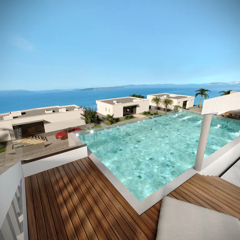 Split, Podstrana - Exkluzivní vila v luxusním rezidenčním komplexu K3 498 m2