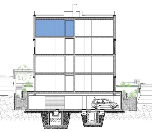 Trogir, Seget Donji - Attico con vista mare 109 m2, NUOVA COSTRUZIONE