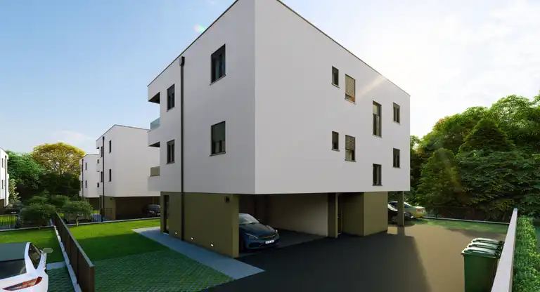 Kaštela, Kaštel Stari - Zwei-Zimmer-Wohnung mit Terrasse in modernem Neubau