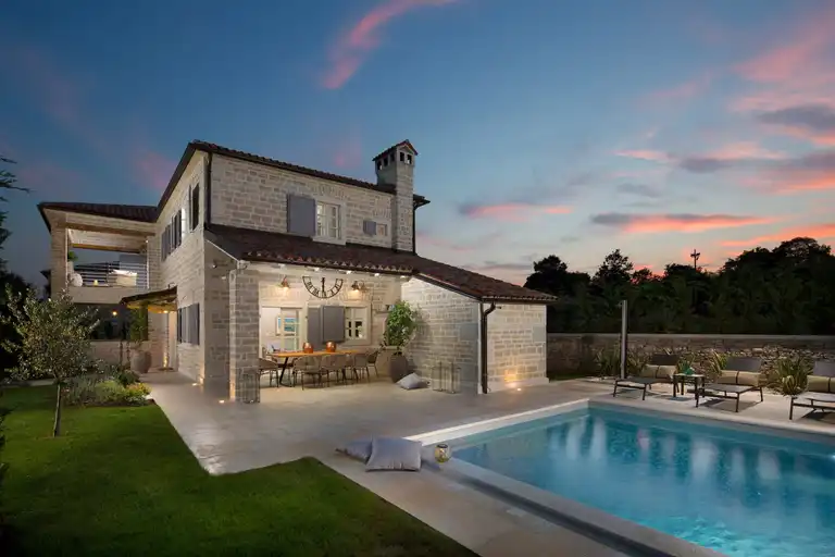 Istria, Poreč - Elegant stone villa in beautiful Istria