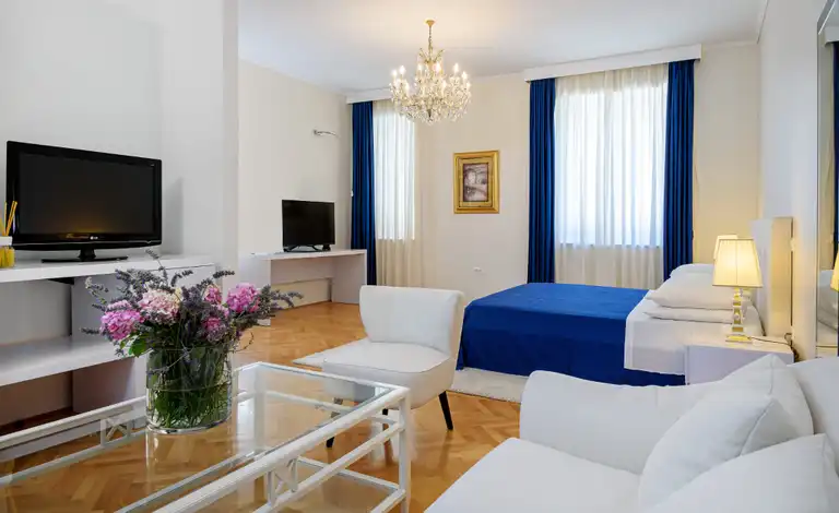 Сплит, Бачвице - Двухуровневая квартира 170 м², 3 комнаты, бассейн, 2 парковочных места