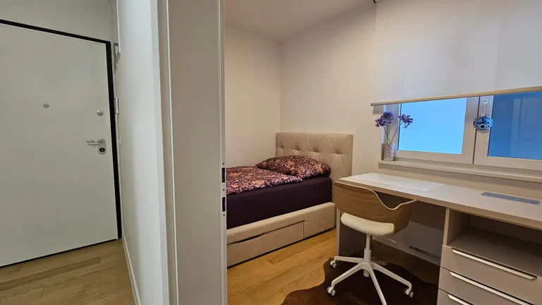 Záhřeb, Trešnjevka - moderní třípokojový penthouse s garážovým stáním 92 m2 novostavba