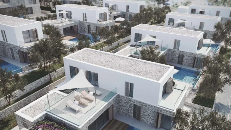 Brač, Supetar - Vila s bazénem v luxusním komplexu 255 m2