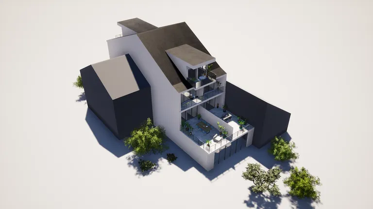 Záhreb, Trešnjevka - dvojpodlažný trojizbový byt 73 m2 novostavba