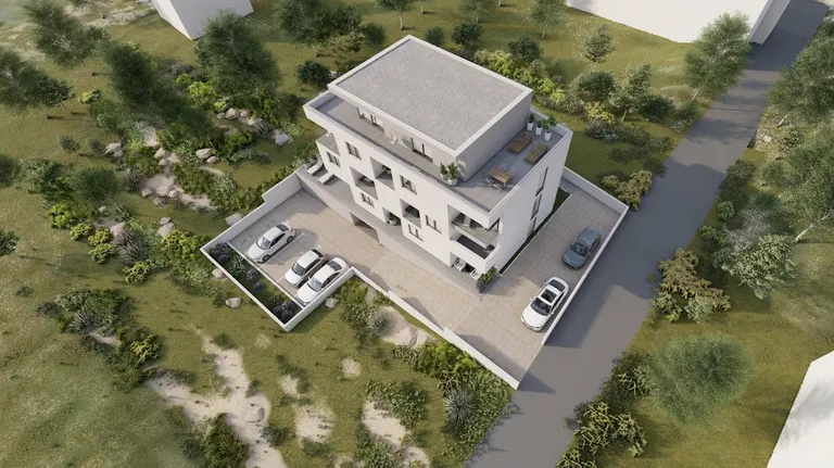 Split, Kaštel Lukšić - 2-Zimmer-Wohnung mit Balkon 59 m2 Neubau