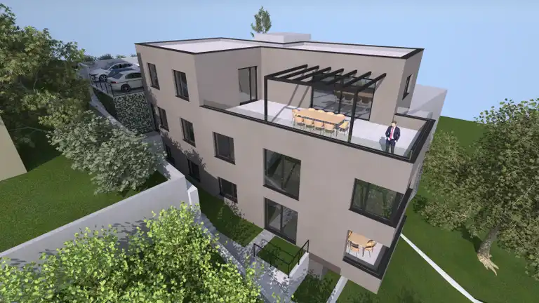 Záhřeb, Horní Město - Exkluzivní penthouse ve výjimečné lokalitě 121 m2, novostavba