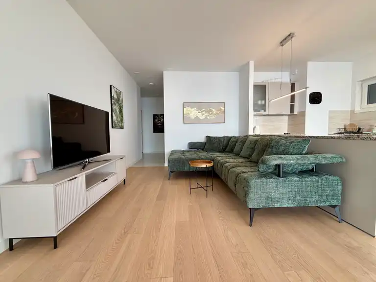 Split, Duilovo - Zwei-Zimmer-Wohnung mit Loggia und Meerblick