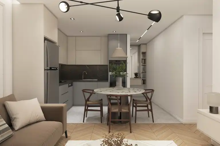 Pula, Banjole - Trosoban apartman s pogledom na more